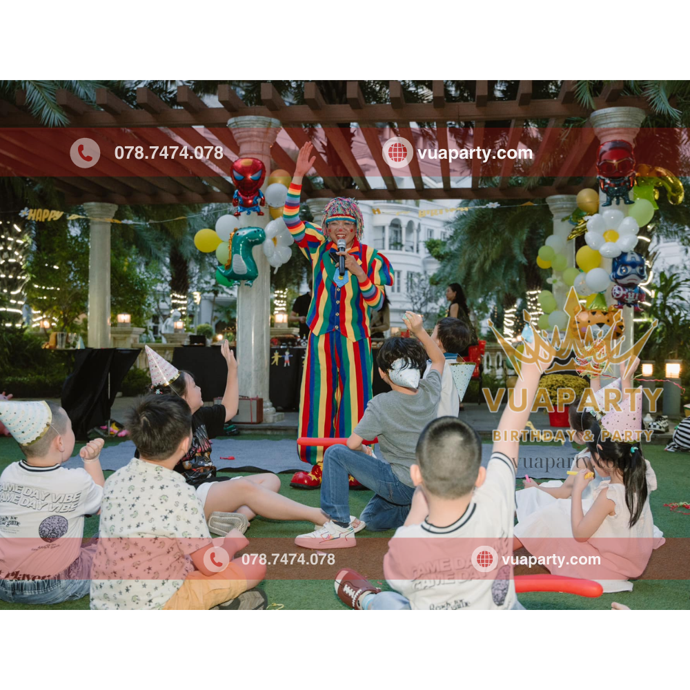 CHÚ HỀ HOẠT NÁO - chú hề hoạt náo