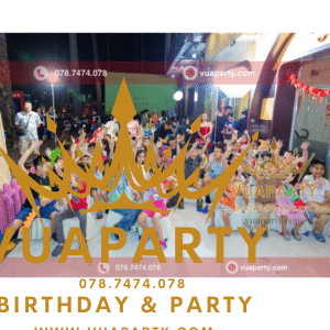 thuê chú hề hoạt náo giá rẻ tại Vua Party