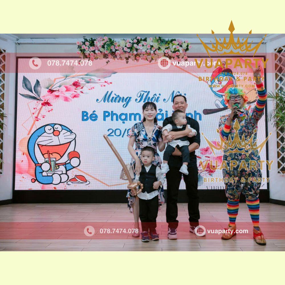 thuê chú hề mc dẫn chương trình thôi nôi sinh nhật