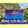 Dịch vụ trang trí backdrop kỷ niệm ngày thành lập công ty tại Vua Party