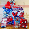 Mẫu trang trí sinh nhật chủ đề Spiderman cho bé Thiên Lạc do Vua Party trang trí
