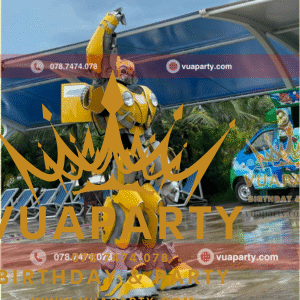 CHO THUÊ ROBOT KHỔNG LỒ - BUMBLEBEE MÀU VÀNG - thuê Robot khổng lồ Bumblebee màu vàng