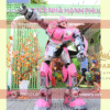 Cho thuê robot khổng lồ - Bumblebee màu hồng biểu diễn tại trường mầm non do vua Party cung cấp