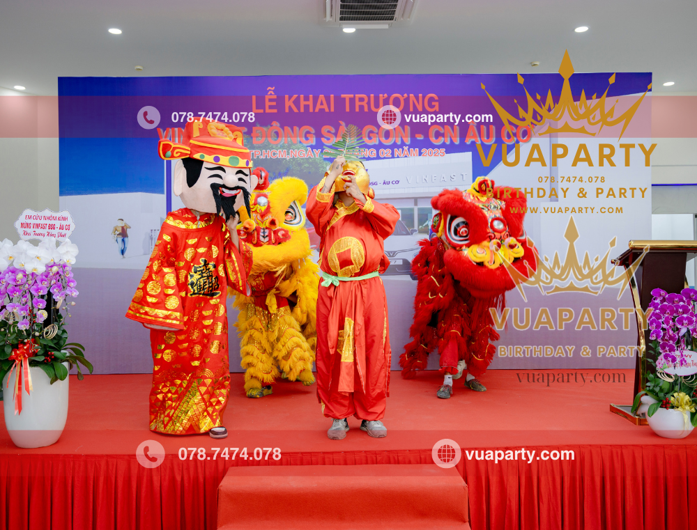 Hình ảnh sau khi chỉnh sửa của thợ chụp ảnh tại sự kiện khai trương Showroom Vinfast