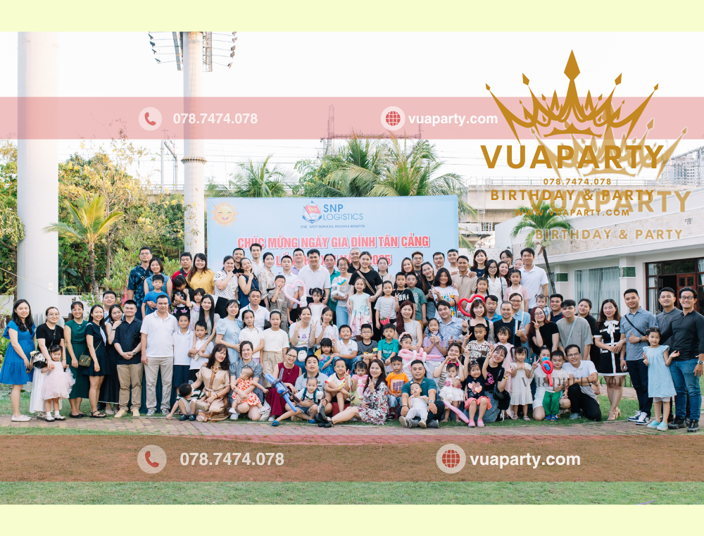 Hình ảnh chụp tại sự kiện ngày hội gia đình do thợ chụp ảnh của Vua Party thực hiện