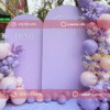 Mẫu trang trí khai trương Spa làm đẹp Hinie Quận 9 do Vua Party thi công trang trí