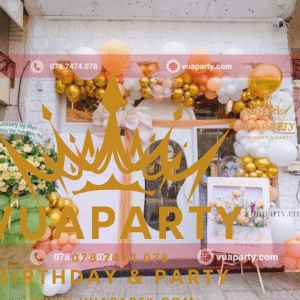 Mẫu trang trí khai trương Spa Quận 2 do Vua Party trang trí