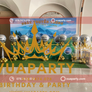 Trụ bong bóng Jumbo do Vua Party cung cấp tại HCM
