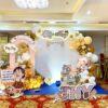 Chủ đề trang trí thôi nôi bé gái Mẫn Thuỵ concept trang trí thôi nôi bé gái tuổi rồng tại Vua Party