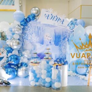 Trang trí sinh nhật Anna chủ đề Elsa