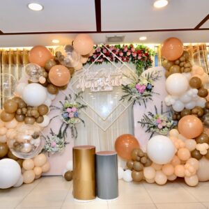 Trang trí tiệc cưới Alfon & Bubu
