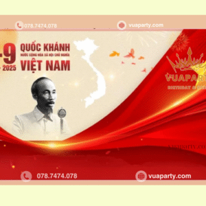 Thiết kế trang trí 2-9 kết hợp hình ảnh lịch sử