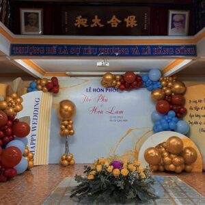Dịch vụ rang trí lễ hôn phối Thế Phú Hoa Lam