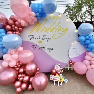 Trang trí tiệc cưới Thanh Sang Tú Hương