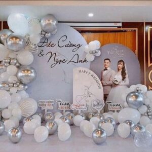 Trang trí tiệc cưới Đức Cường Ngọc Anh tại Quận 12
