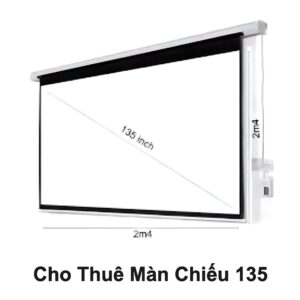 cho thuê màn chiếu 135 inch