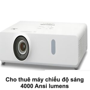 Cho thuê máy chiếu độ sáng 4000 Ansi lumens
