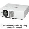 Cho thuê máy chiếu độ sáng 5000 Ansi lumens