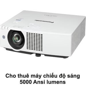 Cho thuê máy chiếu độ sáng 5000 Ansi lumens