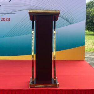 Hình ảnh thực tế bục phát biểu do Vua Party cung cấp