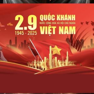Thiết kế phông nền Quốc khánh 2-9 hình ảnh lịch sử