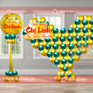 Mẫu thiết kế trang trí bàn giao nhà chị Linh