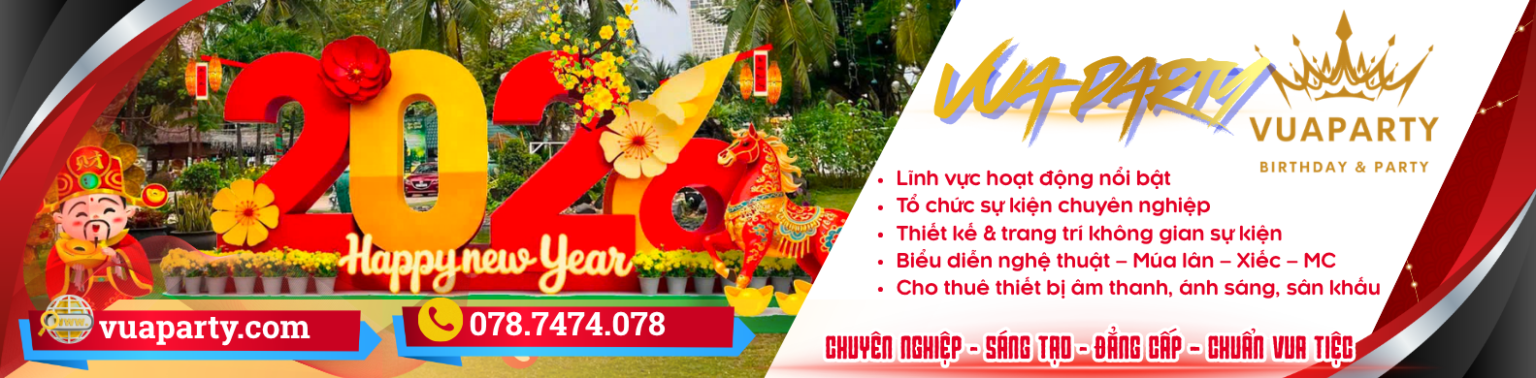Ảnh bìa website Vua Party