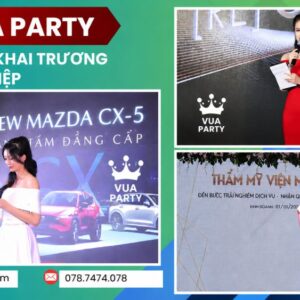 Vua Party có đội ngũ MC sự kiện khai trương chuyên nghiệp