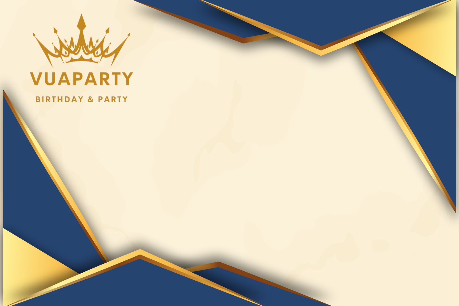 Hình ảnh chân trang website vua party