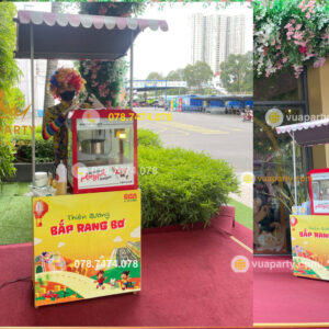 Dịch vụ chú hề làm bắp rang bơ do Vua Party